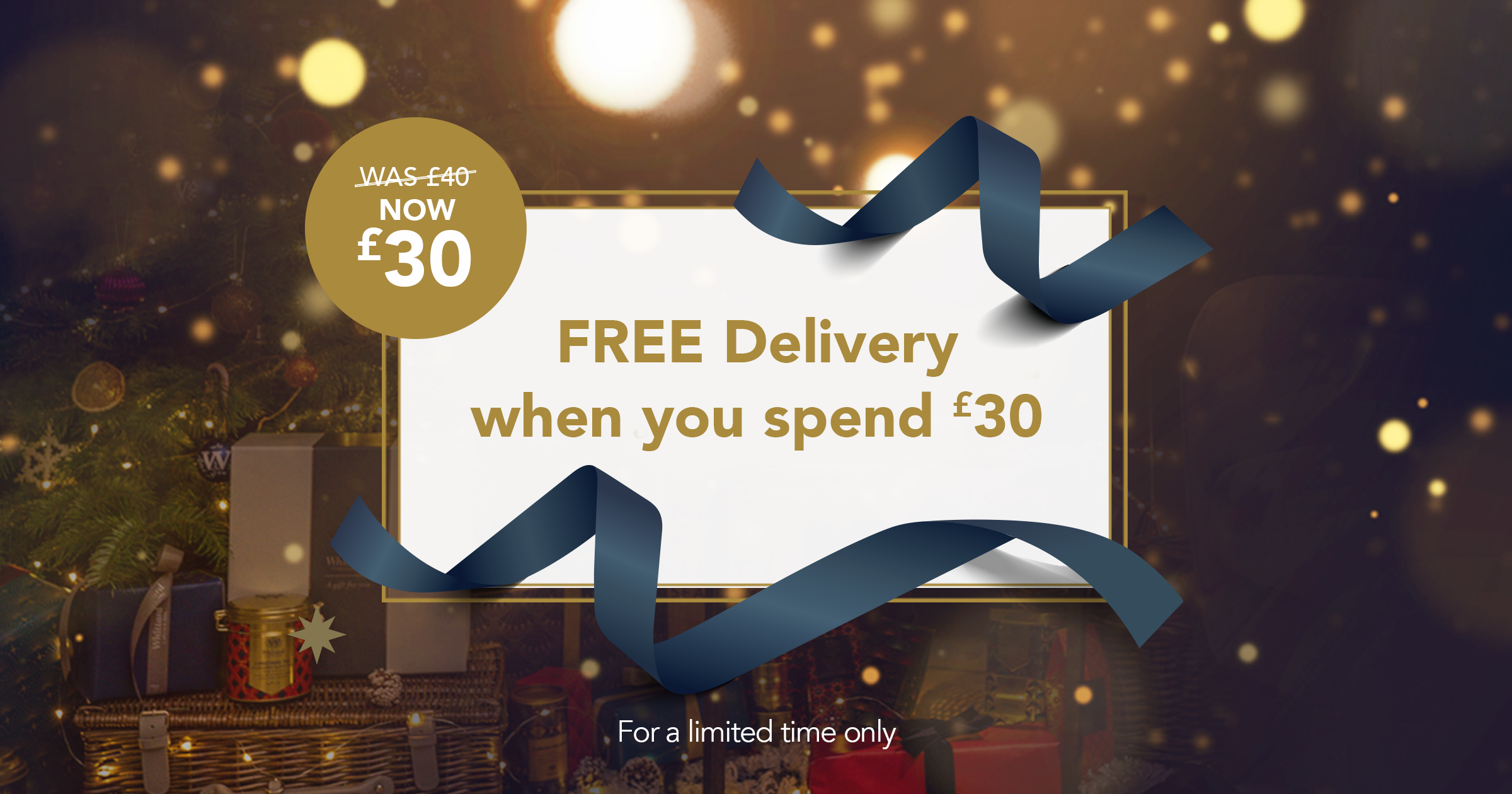 Free Delivery When You Spend £30