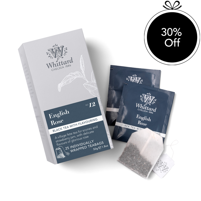 English Rose Teabags | Whittard of Chelsea